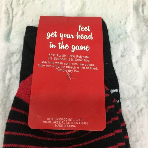 Christmas Socks "Crack Deez Nuts" Men's Crew Socks Nutcracker Shoe Size 7-12 - Picture 5 of 5